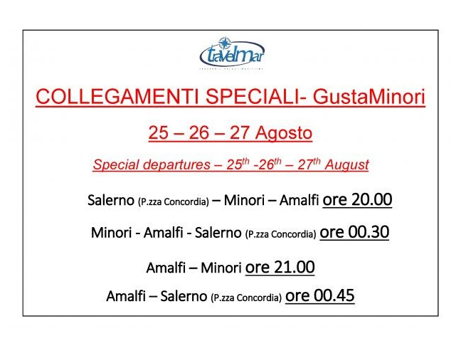 Special departures! GustaMinori