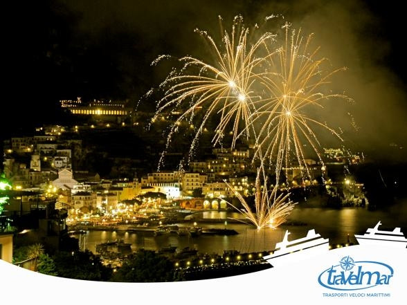 Sant'Andrea e l'imperdibile spettacolo pirotecnico di Amalfi